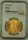 1924 US St. Gaudens $20 Double Eagle Gold Coin NGC MS-62 (Better) A