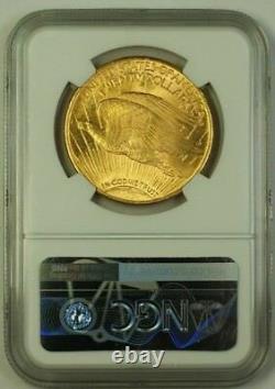 1924 US St. Gaudens $20 Double Eagle Gold Coin NGC MS-64 A