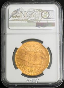 1924, United States. Gold St. Gaudens $20 Dollar (Double Eagle). NGC MS-63