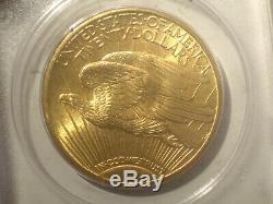 1925 $20 GOLD PCGS MS65 OGH RATTLER St. GAUDENS DOUBLE Eagle Dollar GEM