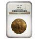 1925 $20 Gold St. Gaudens Double Eagle Coin NGC MS 62
