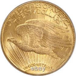 1925 $20 Saint Gaudens Double Eagle, PCGS MS 66 Lustrous Coin, PQ++