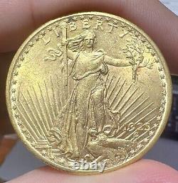 1925 $20 Saint-Gaudens Gold Double Eagle Coin BU SKU#3B