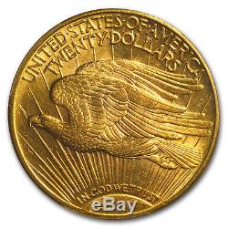 1925 $20 Saint-Gaudens Gold Double Eagle MS-63 PCGS SKU#4407