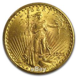 1925 $20 Saint-Gaudens Gold Double Eagle MS-64 PCGS