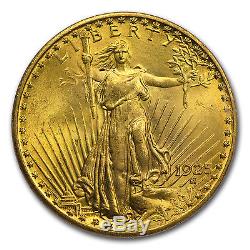 1925 $20 Saint-Gaudens Gold Double Eagle MS-65 PCGS SKU #67298