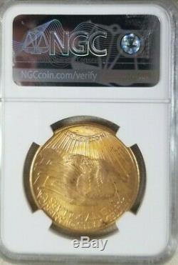 1925 $20 Saint-Gaudens Gold Double Eagle MS-67 NGC