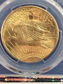 1925 $20 Saint Gaudens Gold Double Eagle PCGS MS65 84747406