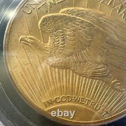 1925 $20 St. Gaudens Double Eagle Gold Coin PCGS MS65 LOOKS + OLD HOLDER