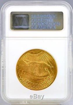 1925 $20 US Saint Gaudens Double Eagle Gold Coin Officially Graded NGC MS64