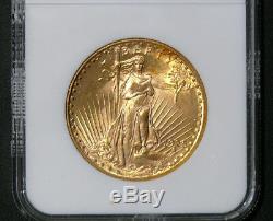 1925 MS-64 $20 Saint Gaudens Gold Double Eagle NIce Coin