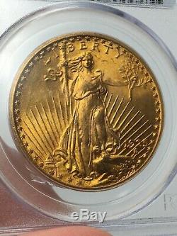 1925 PCGS MS65 $20 Gold Saint Gaudens Double Eagle