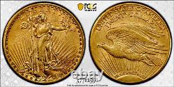 1925-S $20 Gold Saint Gaudens Double Eagle PCGS AU55 (CAC)