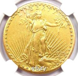 1925-S Saint Gaudens Gold Double Eagle $20 Coin NGC XF Detail Rare Date