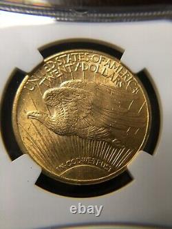 1925 US Gold $20 Saint Gaudens Double Eagle NGC MS63