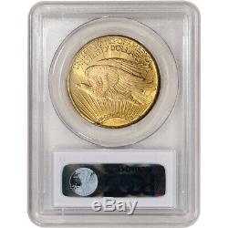 1925 US Gold $20 Saint-Gaudens Double Eagle PCGS MS63