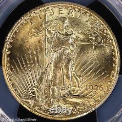 1926 $20 Gold Saint-Gaudens Double Eagle PCGS MS 63 Uncirculated UNC