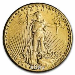 1926 $20 Saint-Gaudens Gold Double Eagle AU SKU#14063