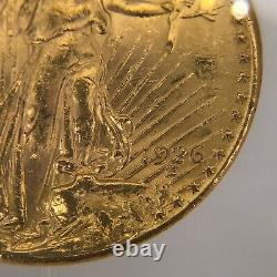 1926 $20 Saint-Gaudens Gold Double Eagle MS-62 NGC Stunning & Historic