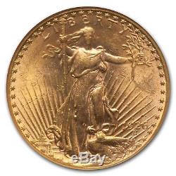 1926-D $20 Saint-Gaudens Gold Double Eagle MS-61 NGC