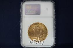 1926 Saint St. Gaudens Double Eagle $20 Gold Coin NGC MS 62