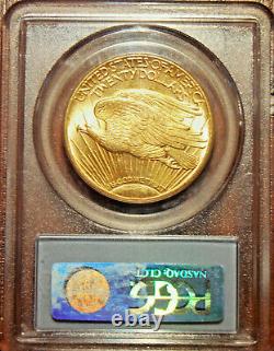 1926-p St. Gaudens With Motto Gold $20 Double Eagle Pcgs Graded Ms64+