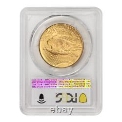 1927 $20 American Gold Saint Gaudens Double Eagle PCGS MS66 PQ Approved coin