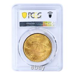 1927 $20 Gold Saint Gaudens Double Eagle PCGS MS65