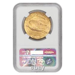 1927 $20 Gold Saint Gaudens Double Eagle choice graded MS64 by NGC gold coin