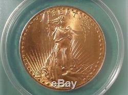 1927 $20 Gold St. Gaudens Double Eagle ANACS MS-63