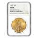 1927 $20 Gold St. Gaudens Double Eagle Coin NGC MS 64