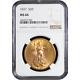 1927 $20 Gold St. Gaudens Double Eagle NGC MS66