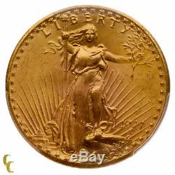 1927 $20 Gold St Gaudens Double Eagle PCGS Graded MS65+