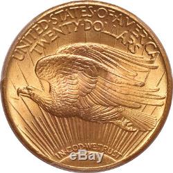 1927 $20 Gold St Gaudens Double Eagle PCGS MS66 UNC GEM Twenty Dollar Coin