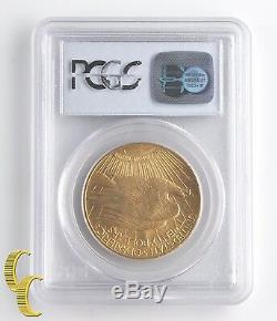 1927 $20 Gold St. Gaudens (PCGS MS63) Certified Uncirculated Double Eagle KM#131