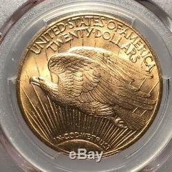 1927 $20 PCGS MS 64+ CAC St. Gaudens Gold Double Eagle