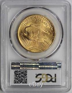 1927 $20 PCGS MS 64 + Plus Saint-Gaudens Gold Double Eagle