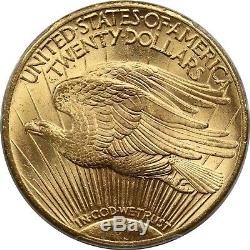 1927 $20 PCGS MS 64 + Plus Saint-Gaudens Gold Double Eagle