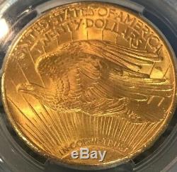1927 $20 Pcgs Ms65 Gold St. Gaudens Double Eagle Graded Coin