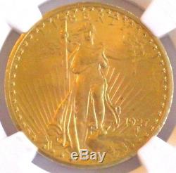 1927 $20 Saint Gaudens Double Eagle Gold Coin NCG MS63