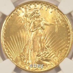 1927 $20 Saint Gaudens Gold Double Eagle Coin NGC MS65+ Pre-1933 Gold