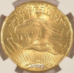 1927 $20 Saint Gaudens Gold Double Eagle Coin NGC MS65+ Pre-1933 Gold