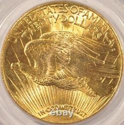 1927 $20 Saint Gaudens Gold Double Eagle Coin PCGS MS64 CAC Sticker Older Holder