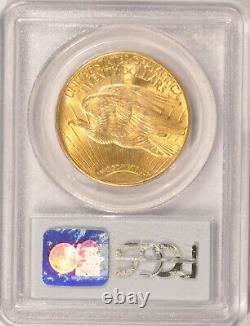1927 $20 Saint Gaudens Gold Double Eagle Coin PCGS MS66 Pre-1933 In Older Holder