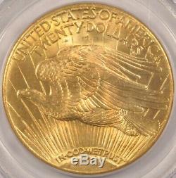 1927 $20 Saint Gaudens Gold Double Eagle Coin PCGS MS66 in an Older Holder
