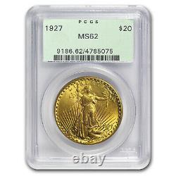 1927 $20 Saint-Gaudens Gold Double Eagle MS-62 PCGS