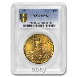 1927 $20 Saint-Gaudens Gold Double Eagle MS-62 PCGS SKU#41111
