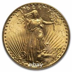 1927 $20 Saint-Gaudens Gold Double Eagle MS-64 PCGS (OGH) SKU#232650