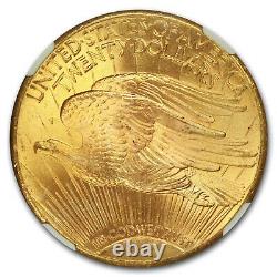 1927 $20 Saint-Gaudens Gold Double Eagle MS-66+ NGC SKU#175323