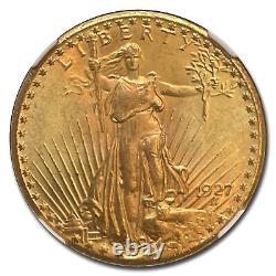 1927 $20 Saint-Gaudens Gold Double Eagle MS-66 NGC SKU#181314